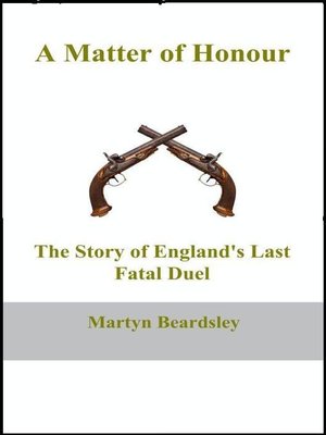 cover image of A Matter of Honour
